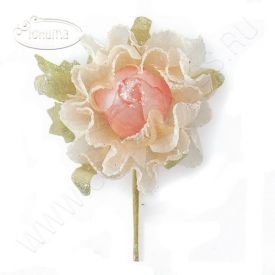 18348 Роза 2-цветная розовая