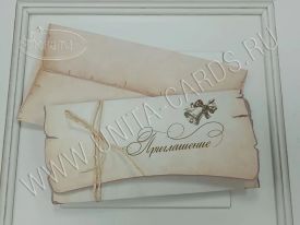 Свиток-приглашение на последний звонок 328292 (НЕ сворачивается)